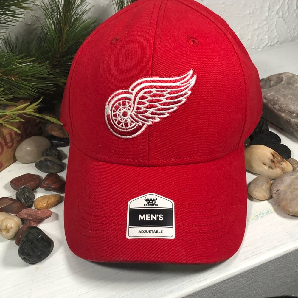 Detroit Redwings NHL Hockey Hat NWT Sports Ice Hockey Hat Detroit Redwings Hat
